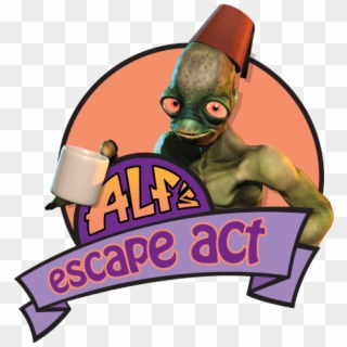 Alf Escape Logo - Cartoon Clipart