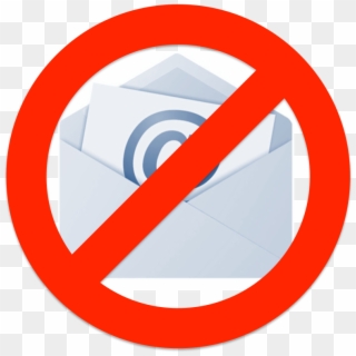Email Icon Crossout - No Email Icon Clipart
