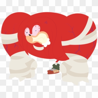 Year Of Buff Know - Knuckles The Echidna Clipart
