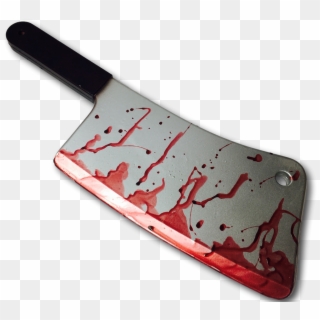 Bloody Meat Cleaver Clipart