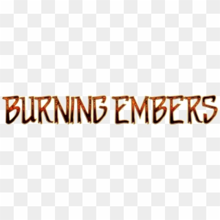 Burning Embers Logo And Font - Graphics Clipart