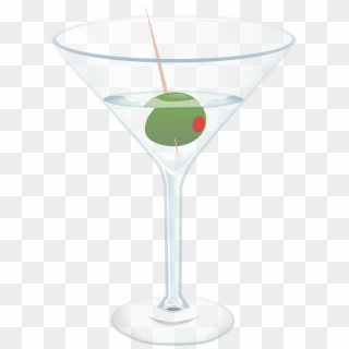 Open - Martini Clipart - Png Download