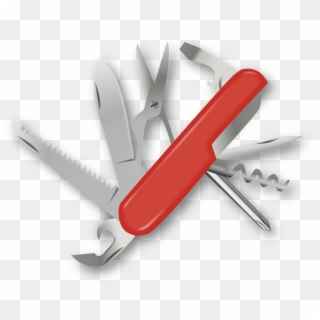 Swiss Army Knife Pocketknife Armed Forces Tool - Swiss Army Knife Free Clipart