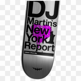 Dj Martin "new York Report" - Skateboarding Clipart
