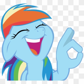 Emoji, Friendship Is Magic, Laughing, Meme, Ok Hand - 6ix9ine My Little Pony Clipart