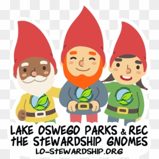 Find The Stewardship Gnomes In Nature - Cartoon Clipart