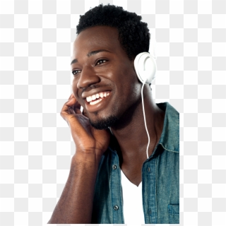 Music Headphone Free Png Image - Listening Music In Png Clipart