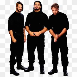 Seth Rollins, Dean Ambrose And The Cousin Of The Rock - Roman Reigns The Shield Wwe Clipart