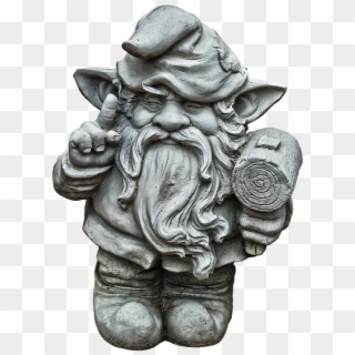 Figure, Dwarf, Gnome, Face, Ceramic, Sculpture - Gnome Face Sculptures Clipart