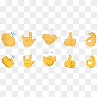 Winkende hand emoji 👋 Kamay