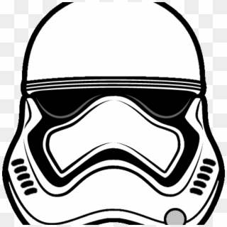 Stormtrooper Clipart First Order Pesquisa Google Sw - Cool Star Wars Stormtroopers Helmet Coloring Pages - Png Download
