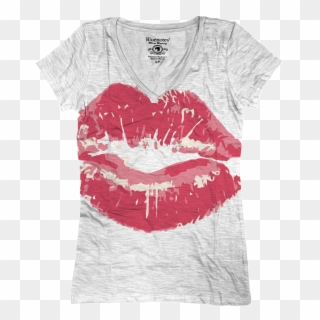 Kiss Lips - Active Shirt Clipart