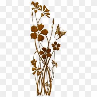 Flowers Ornament Rust Hoe Png Image Clipart
