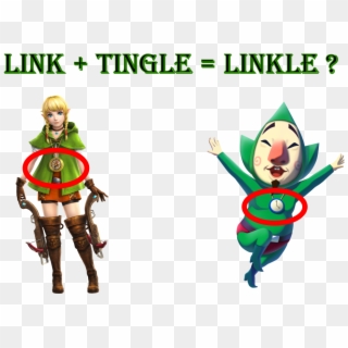 The Appeal Of The Name "linkle" For A Female Link - Tingle Zelda Clipart