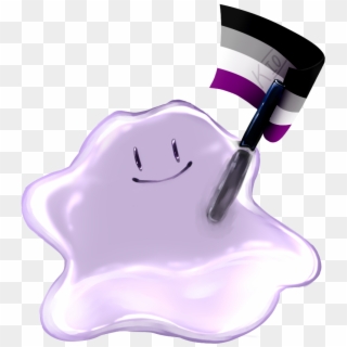 Asexual Ditto This Ditto Is A Clear Purple Ditto - Headphones Clipart