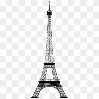 Eiffel Tower Paris Silhouette Png Image - Torre Eiffel Vector Png Clipart
