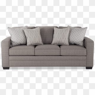 Transparent Sofa Cover - Grey Couch Png Clipart