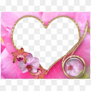 Valentines Heart Frames - Love Background Frames Hd Clipart