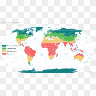 Climate Zones - خريطة الامم المتحدة Clipart
