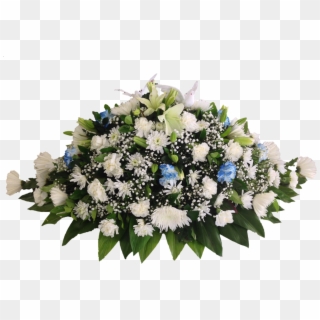 Casket Flower Bouquet Png - Flowers For Funeral Png Clipart