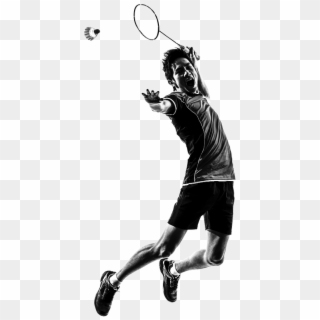 It's Up To You - Badminton Player Smash Hd Clipart