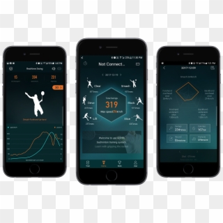 Badminton Sensor, Actofit Badminton Tracker - Samsung Galaxy Clipart
