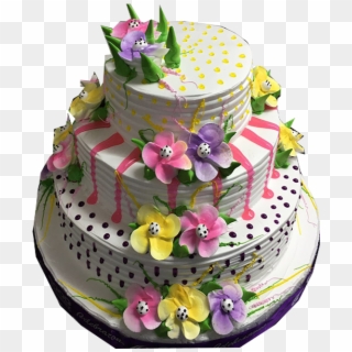 Flower Bookey - Cake Decorating Clipart