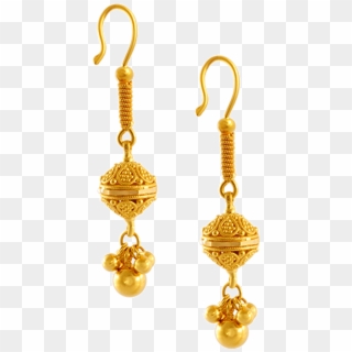 Chandra Jewellers 22k Yellow Gold Earrings - Earring Pc Chandra Jewellers Clipart