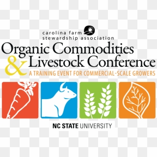 Organic Commodities And Livestock Conference - Farm Conference Logo Clipart