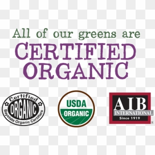 Usda Certified Organic Produce Microgreens Herbs Wheatgrass - Usda Organic Clipart