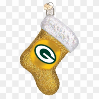 Green Bay Packers Stocking Ornament , Png Download - Locket Clipart