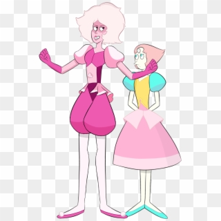 A Diamond And Her Pearl Color Palette Inspired From - Steven Universe Pearl Pink Diamond Clipart