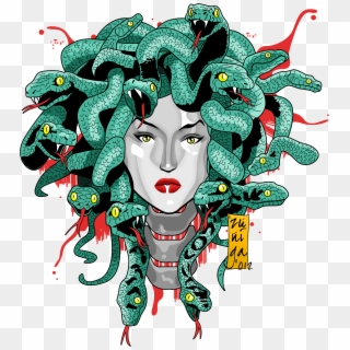 Medusa Myth Transparent Background Clipart