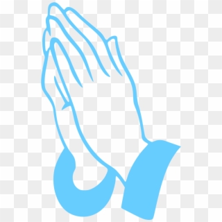 Praying Hands, Prayer, Religion, Blue, Area Png Image - Praying Hands Clipart Transparent Png