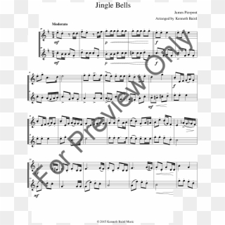 Click To Expand Jingle Bells For Trumpet Duet Thumbnail - Christmas Duet For Clarinet Clipart