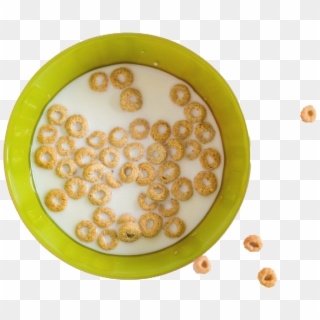 Bowl Of Cheerios Png - Bowl Of Cereal From Above Clipart