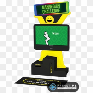 Mannequin Challenge Videmption Arcade Game By Touch - Cartoon Clipart