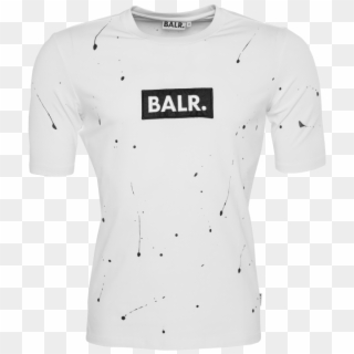 Paint Splatter T-shirt White - Active Shirt Clipart