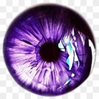 Color Iris Art - Purple Eye Colored Pencil Clipart