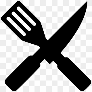 Cooking Png - Spatula And Knife Clipart Transparent Png