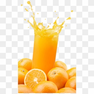 Orange Juice, Juice, Orange - Spilled Orange Juice Png Clipart