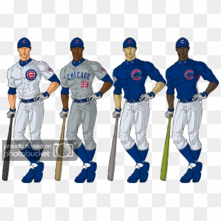 Chicago Cubs Uniforms Png - Atlanta Braves Uniforms Clipart