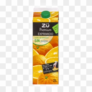 Orange Juice Without Pulp - Valencia Orange Clipart