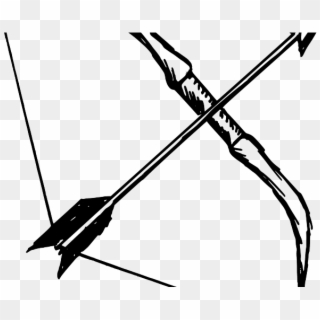 Bow And Arrow Vector - Drawn Bow And Arrow Clipart