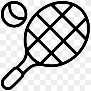 Tennis Racket Ball Game Sport Competition Comments - Services Provided By Rtos Clipart