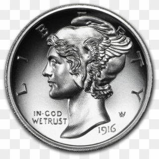 2 Oz Silver Ultra High Relief Round - Dime Clipart