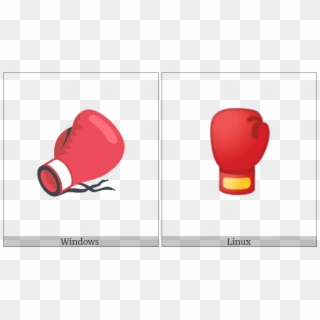 Boxing Glove On Various Operating Systems - Illustration Clipart