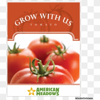 Grow With Us Tomato Seed Packet American - Tomato Seeds Packet Clipart