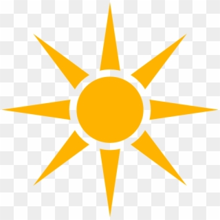 Sun Icon Weather Hot Seem Png Image - Cute Drawing Of A Sun Clipart