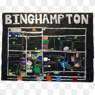 Binghampton-drawing - Aerial Photography Clipart